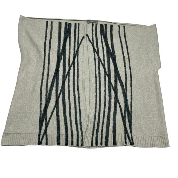 360Sweater‎ Shawl Wrap Sweater Lambs Wool Angora Cashmere Blend Knit Women's XS - Picture 3 of 12